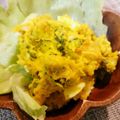 junchan401's cooksnap of when they made かぼちゃとクリームチーズのサラダ.