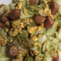 クックZOCE29☆'s cooksnap of when they made キャベツとウインナーのソース炒め.