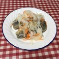 見習いバーバママ♡'s cooksnap of when they made らっきょう酢で楽チン☆鯵の南蛮漬け.