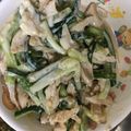 クック9P6O5D☆'s cooksnap of when they made 和風棒々鶏 -きゅうりの消費にも-.