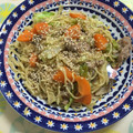 バニラキッズ's cooksnap of when they made 蒸し焼きそば.