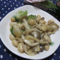 miyuki12's cooksnap of when they made 秋に美味しい☆きのこのからし酢醤油和え☆.