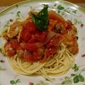choもこ's cooksnap of when they made 冷たいアサリのパスタ（ボンゴレ・ロッソ）.