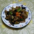 nyangomama's cooksnap of when they made 豚バラと夏野菜のごま醤油炒め.