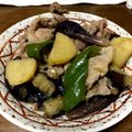 ケイミ's cooksnap of when they made 豚肉ナスじゃが炒め.