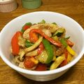クックIXT9QK☆'s cooksnap of when they made ごまドレがアクセント！カラフル野菜炒め.