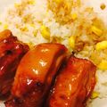 bbb's cooksnap of when they made 焼きもろこしごはん＋バター醤油.