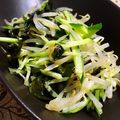 May94's cooksnap of when they made 簡単♡もやしわかめ胡瓜のナムル風サラダ.