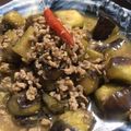 クックYTG2HO☆'s cooksnap of when they made ピリッと美味しい！茄子と挽き肉の炒め煮.