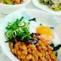 SP♪'s cooksnap of when they made 温玉のせ♪納豆ワカメサラダ.