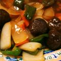 09mik's cooksnap of when they made レンジで簡単お弁当♪ミートボール甘酢和え.