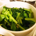 うぅこちゃん's cooksnap of when they made レンジで簡単！小松菜の中華風お浸し.