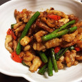 apirunrun's cooksnap of when they made ニンニクの芽と細切り豚肉炒め.
