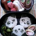 すがみほ's cooksnap of when they made パンダちゃん弁当.