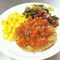 RIKOTORA's cooksnap of when they made シェフ直伝梅干しハンバーグステーキソース.