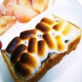 choco831's cooksnap of when they made ココナッツオイル☆マシュマロ珈琲トースト.
