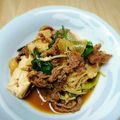moeoke's cooksnap of when they made 簡単☆豆腐の旨味が引き立つおいしい肉豆腐.