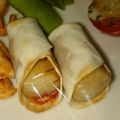 ひろ∞ひろ's cooksnap of when they made 餃子の皮でぱりぱりウインナー巻き.