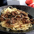 クックNVJ8UB☆'s cooksnap of when they made 簡単！なすとひき肉の甘辛炒め♪.