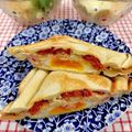 在宅勤務のおじさん's cooksnap of when they made 簡単朝食！ベーコンエッグホットサンド.