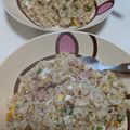 たかたかきよきよ(たかきよ)'s cooksnap of when they made 中身は炒飯♪のオムライスです♡.
