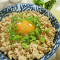 ☆Rokko☆'s cooksnap of when they made 簡単♡鶏そぼろまぶし丼(о´∀`о).