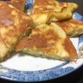 ふにふにくらげ's cooksnap of when they made 簡単！手掴みおやつ☆バナナホットケーキ.