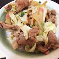 たこ焼きやさん's cooksnap of when they made 新キャベツと大葉の豚肉巻き～梅肉入り～.