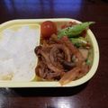 Ｐ子ママ's cooksnap of when they made 牛肉としめじのケチャソース炒め.