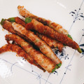 クックAU88OA☆'s cooksnap of when they made 万願寺とうがらしの肉巻き.