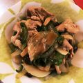 クックS84US3☆'s cooksnap of when they made 豚肉と玉ねぎ　しめじピーマンの肉野菜炒め.