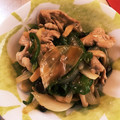 クックS84US3☆'s cooksnap of when they made 豚肉と玉ねぎ　しめじピーマンの肉野菜炒め.