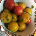 芋姉妹娘's cooksnap of when they made さっぱり！ミニトマトのマリネ.
