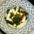 10001回目's cooksnap of when they made 夏の一品！モロヘイヤと長芋の梅和え.