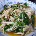 K/S's cooksnap of when they made ほうれん草ときのこのおひたし.