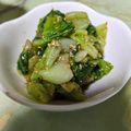 しゅんりょうまま☆'s cooksnap of when they made 簡単！チンゲン菜のウマウマ♪ナムル.