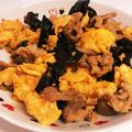 キティサン's cooksnap of when they made キクラゲと豚肉の卵炒め.
