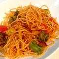 晴れ女☆夏女's cooksnap of when they made 簡単☆チーズ入り濃厚ナポリタン.