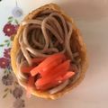 ma___111's cooksnap of when they made そば稲荷.