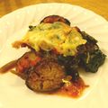 chanomaru's cooksnap of when they made ナスとチーズで簡単ベジタリアン料理.