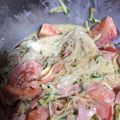 ネコのみさき's cooksnap of when they made 春雨ときゅうりの中華サラダ！.