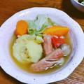 よっⓒ犬's cooksnap of when they made 野菜とソーセージのあったかポトフ.