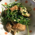 クックPXVFPN☆'s cooksnap of when they made 簡単！ヘルシー！豆苗と麩の卵とじ.