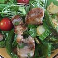 香川ねこ's cooksnap of when they made 色々な塩で！豚バラのコロコロシソ焼き.