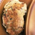 チョコあず's cooksnap of when they made 余った餃子の具でチヂミ風.