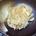 nosso's cooksnap of when they made おから＆納豆のチーズ(とろろ昆布）焼き.