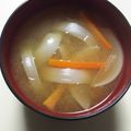 もりのりころ's cooksnap of when they made 新たまねぎのお味噌汁.