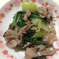 ぷちゼリー's cooksnap of when they made 糖質制限☆豚肉とチンゲンサイ炒め.