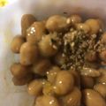 ma___111's cooksnap of when they made 納豆にふりかけ入れちゃって〜♪.