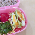 ゆーこリン♡'s cooksnap of when they made お弁当の１品！レタスと仲良し目玉焼き!?.